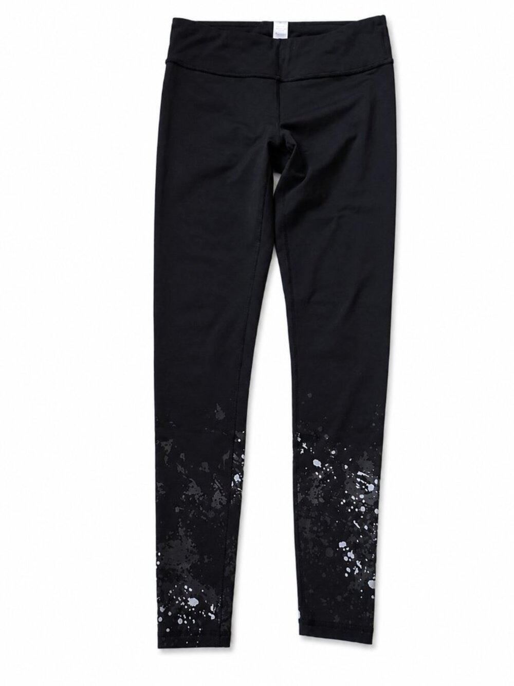 Ivivva Girl by Lululemon 🍋Black Rhythmic Legging full length drawcord size 12